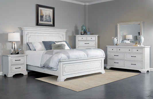 Clara California King Panel Bed