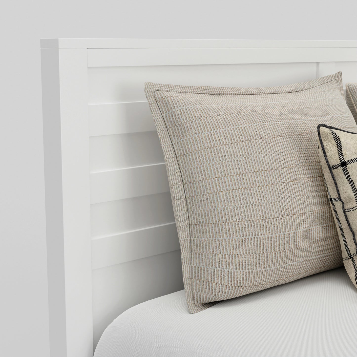 Carmel Queen Storage Bed, White