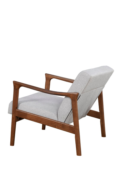 Zephyr Lounge Chair, Light Grey